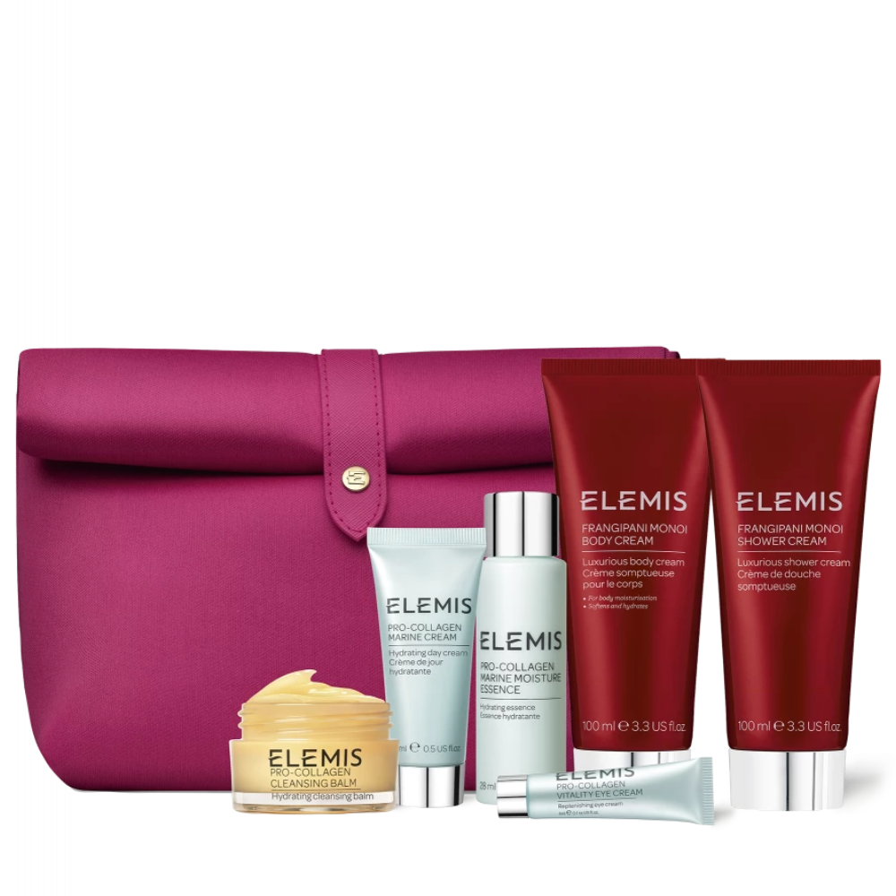 ELEMIS Kit: The Essential Travel Collection - Набір travel-бестселерів для обличчя та тіла в косметичці - фото №1